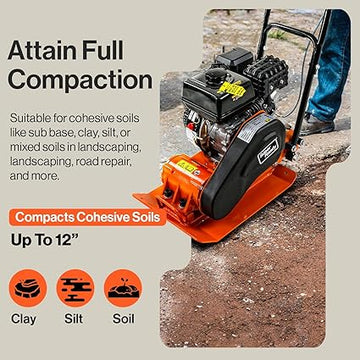 SuperHandy 7 HP Compactor & Vibrator